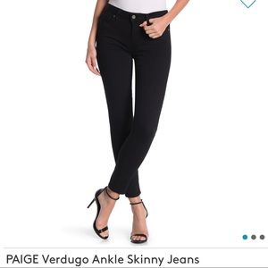 Paige verdugo ankle black size 23